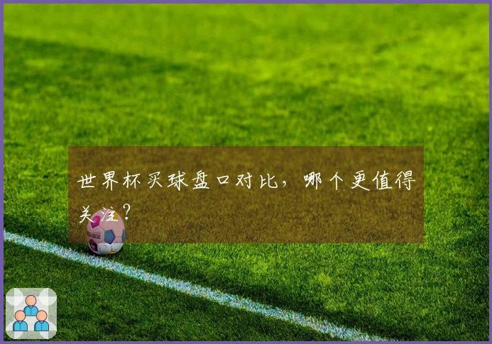 世界杯买球盘口对比，哪个更值得关注？